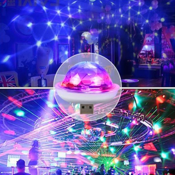 Car LED DJ car acoustic control crystal mini stage light usb mobile phone magic ball led atmosphere light
Car LED DJ car acoustic control crystal mini stage light usb mobile phone magic ball led atmosphere light
