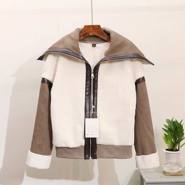 winter parkas women thicken jacket korean version fashion patchwork slim contrast color casaco navy collar lining detacha coat, Black
winter parkas women thicken jacket korean version fashion patchwork slim contrast color casaco navy collar lining detacha coat, Black