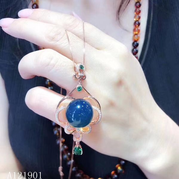 kjjeaxcmy boutique jewelry 925 sterling silver inlaid natural blue amber lady pendant support detection
kjjeaxcmy boutique jewelry 925 sterling silver inlaid natural blue amber lady pendant support detection