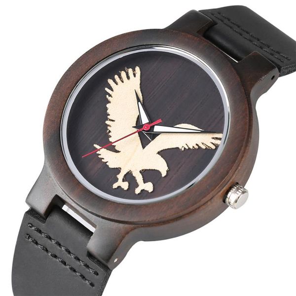 wooden 3d flying eagle genuine leather watches for male 4 colors wood men's watch quartz creative design new arrival 2020 reloj, Slivery;brown
wooden 3d flying eagle genuine leather watches for male 4 colors wood men's watch quartz creative design new arrival 2020 reloj, Slivery;brown