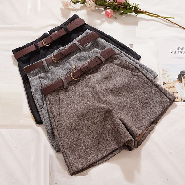 ladies shorts ladies shorts autumn winter high waist women 2019 chic woolen korean loose korean slim waist short pants women boots sashes, White;black
ladies shorts ladies shorts autumn winter high waist women 2019 chic woolen korean loose korean slim waist short pants women boots sashes, White;black