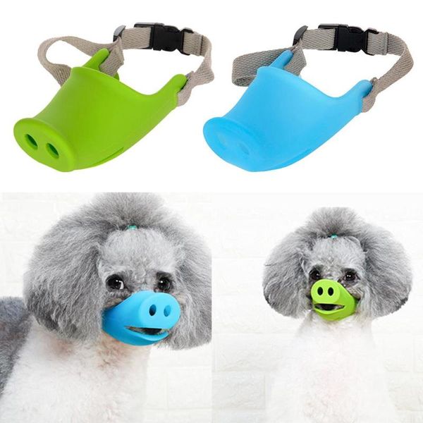 breathable cute pig dog muzzle silicone anti-bite muzzles sbark bite mouth adjustable mask for small pet supplies
breathable cute pig dog muzzle silicone anti-bite muzzles sbark bite mouth adjustable mask for small pet supplies