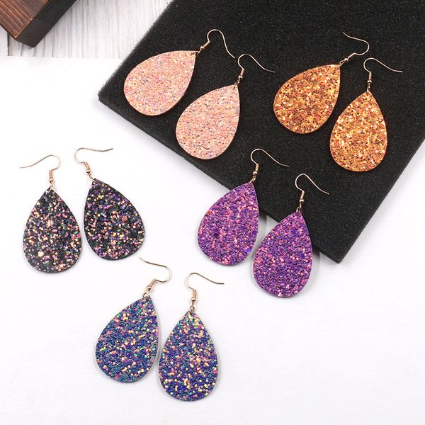 24pcs/set big glitter teardrop leather earrings for women statement earrings black blue color dangle drop earring jewelry wholesale, Silver
24pcs/set big glitter teardrop leather earrings for women statement earrings black blue color dangle drop earring jewelry wholesale, Silver