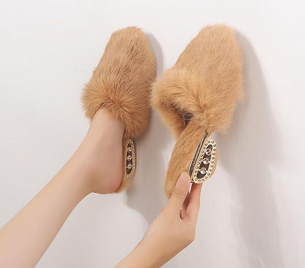 net red fur slippers female 2019 new autumn and winter casual fashion fur lazy baotou half care shoes black
net red fur slippers female 2019 new autumn and winter casual fashion fur lazy baotou half care shoes black