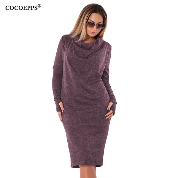 cocoepps long sleeve autumn high neck women large size dress thicken 5xl 6xl plus size dress mid-calf female clothes vestidos, Black;gray
cocoepps long sleeve autumn high neck women large size dress thicken 5xl 6xl plus size dress mid-calf female clothes vestidos, Black;gray