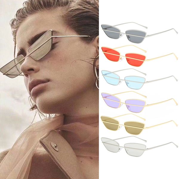 fashion vintage ladies cat eye sunglasses women men brand designer driving mirror sun glasses female male uv400, White;black
fashion vintage ladies cat eye sunglasses women men brand designer driving mirror sun glasses female male uv400, White;black