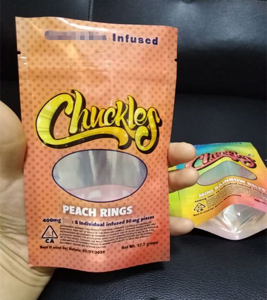 

Нового Chuckles майларового запаха ПОРТФЕЛЬ трава Цветок Zipper Bag Dry Tobacco Retail съедобных сумки пакет Упаковка Горячих продажи в Северной Америке