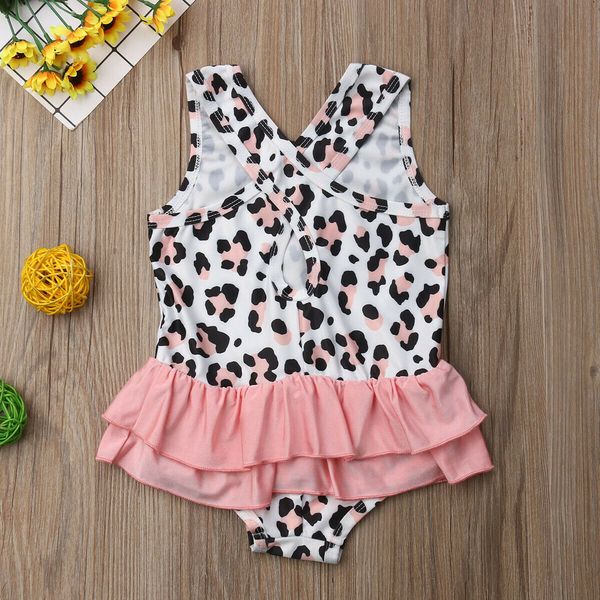 toddler kids baby girl swimsuit leopard print ruffle swimwear beachwear little girls one piece bathing suits, White
toddler kids baby girl swimsuit leopard print ruffle swimwear beachwear little girls one piece bathing suits, White