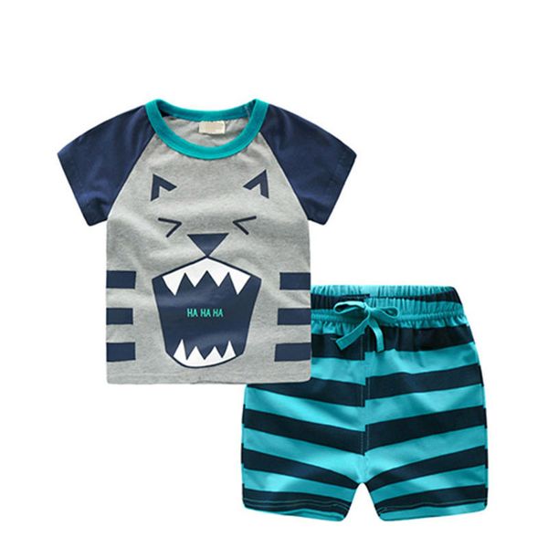 80-130cm cotton kids boys clothing set cute cartoon summer baby clothes t-shirt + shorts suits for 1 2 3 4 5 years old children, White
80-130cm cotton kids boys clothing set cute cartoon summer baby clothes t-shirt + shorts suits for 1 2 3 4 5 years old children, White
