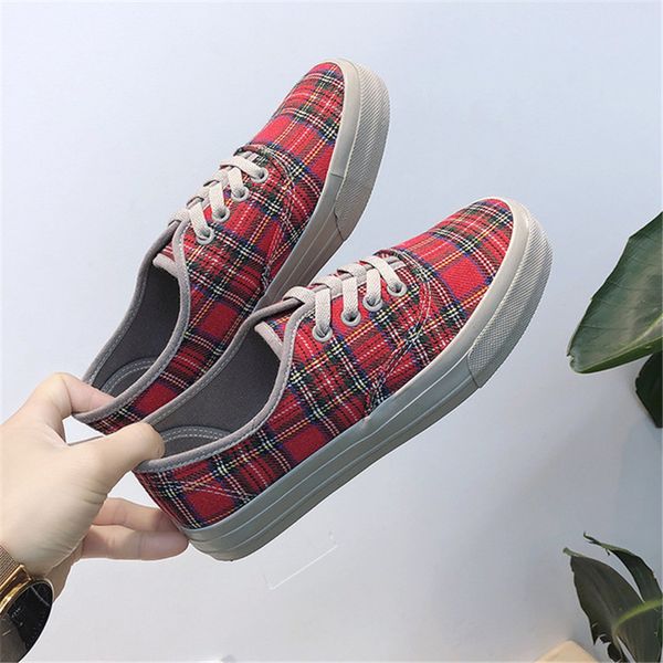 women designer sandals fashion canvas shoes women's spring and summeroutdoor shoes korean retro plaid shoes student lace up, Black
women designer sandals fashion canvas shoes women's spring and summeroutdoor shoes korean retro plaid shoes student lace up, Black