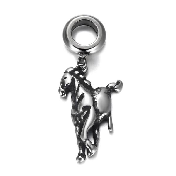 316l stainless steel spacer bail bead horse charms 5mm hole polished metal charm accessories diy bracelet jewelry making, Bronze;silver
316l stainless steel spacer bail bead horse charms 5mm hole polished metal charm accessories diy bracelet jewelry making, Bronze;silver