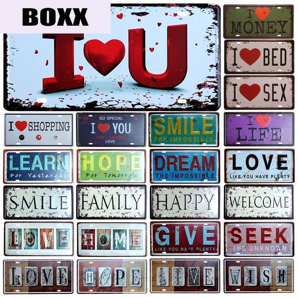 new love life license plate store bar wall decoration tin sign vintage metal sign home decor painting plaques poster
new love life license plate store bar wall decoration tin sign vintage metal sign home decor painting plaques poster
