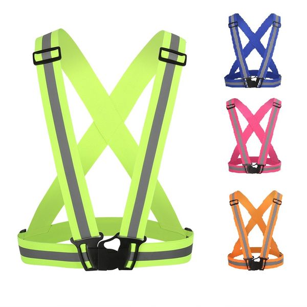 2 pcs/lot 4 color cycling safety vest bike ribbon reflecing elastic harness for night reflective visibility riding running, Black
2 pcs/lot 4 color cycling safety vest bike ribbon reflecing elastic harness for night reflective visibility riding running, Black