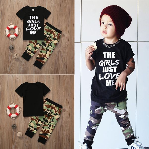 summer boys t-shirt+trousers 2 piece sets boys kids clothes kids designer clothes short sleeve letter t-shirt camouflage trousers dhl jy125, White
summer boys t-shirt+trousers 2 piece sets boys kids clothes kids designer clothes short sleeve letter t-shirt camouflage trousers dhl jy125, White