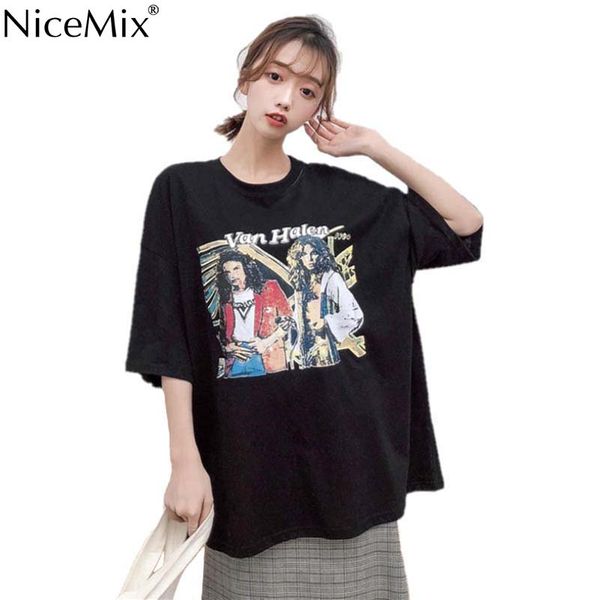nicemix letter street girls print female t shirt harajuku t-shirts women 2019 new summer short sleeve casual clothing punk tee, White
nicemix letter street girls print female t shirt harajuku t-shirts women 2019 new summer short sleeve casual clothing punk tee, White