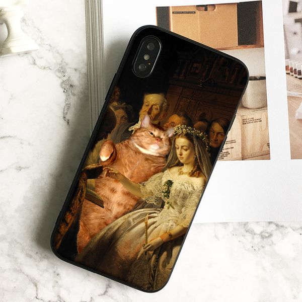 coque luxury spoof cat wedding phone case for iphone 11 pro xs max xr 8 7 6s plus 5 se case soft black tpu silicone cover.
coque luxury spoof cat wedding phone case for iphone 11 pro xs max xr 8 7 6s plus 5 se case soft black tpu silicone cover.