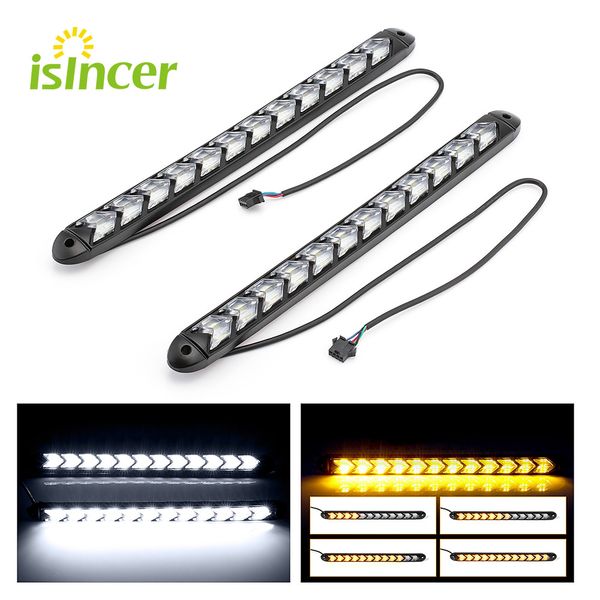 2x car white/amber flowing led drl strip light arrow flasher drl turn signal light daytime running car led strip lamp
2x car white/amber flowing led drl strip light arrow flasher drl turn signal light daytime running car led strip lamp