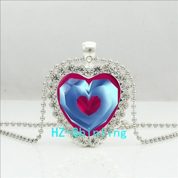 hzshinling new legend of zelda crystal necklace water tribe avatar the last airbender heart jewelry crystal pendant necklace hz6, Silver
hzshinling new legend of zelda crystal necklace water tribe avatar the last airbender heart jewelry crystal pendant necklace hz6, Silver