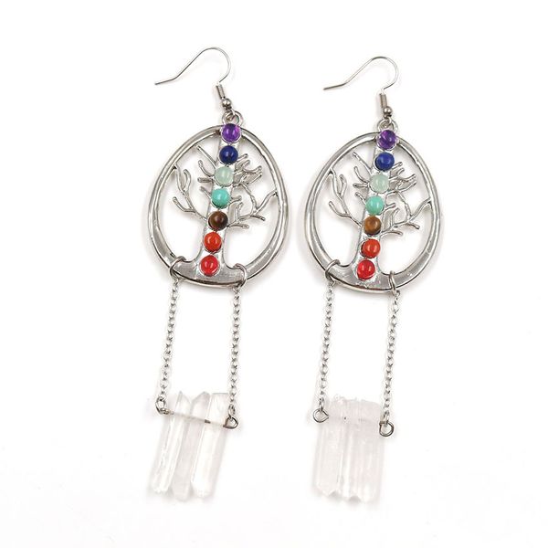 10 pairs silver plated tree of life connect many colors irregular shape crystal dangle earrings for women jewelry
10 pairs silver plated tree of life connect many colors irregular shape crystal dangle earrings for women jewelry