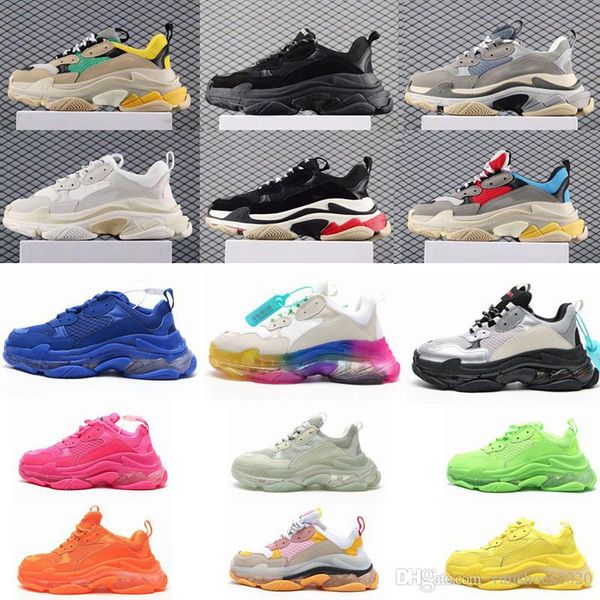2020 fashion clear sole bottom paris 17fw triple s mens sneakers vintage dad platform women casual shoes sports trainers
2020 fashion clear sole bottom paris 17fw triple s mens sneakers vintage dad platform women casual shoes sports trainers