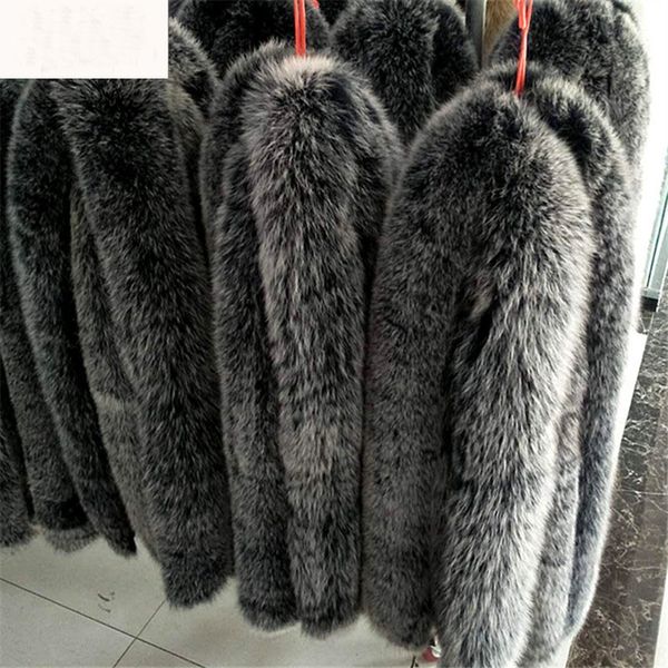 2019 100% real natural fox fur black with white tips fur collar for hood women men jackets sweater scarves 70cm fashion zxx67, Blue;gray
2019 100% real natural fox fur black with white tips fur collar for hood women men jackets sweater scarves 70cm fashion zxx67, Blue;gray