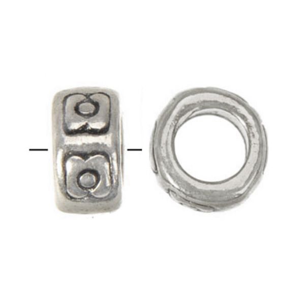 mic diy large hole beads wholesales european bracelets necklaces round flower silver plated jewelry findings handcrafts 7*3mm 500pcs, Black
mic diy large hole beads wholesales european bracelets necklaces round flower silver plated jewelry findings handcrafts 7*3mm 500pcs, Black