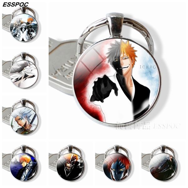 bleach anime keychain anime character glass cabochon metal keychain keyring fashion jewelry gift for men boyfriend, Silver
bleach anime keychain anime character glass cabochon metal keychain keyring fashion jewelry gift for men boyfriend, Silver