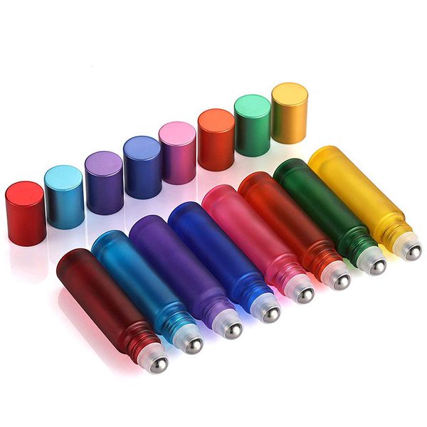10ml e ential oil bottle colorful fro ted thick gla ma age tainle teel roll ball tube aromatherapy perfume travel fillable portable
10ml e ential oil bottle colorful fro ted thick gla ma age tainle teel roll ball tube aromatherapy perfume travel fillable portable