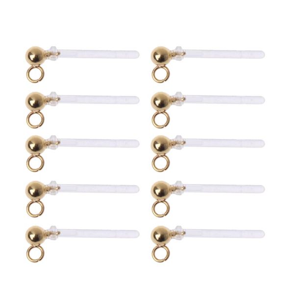 10pcs allergy-resin clear earring converter jewelry making for pierced ears 634d, Pink;blue
10pcs allergy-resin clear earring converter jewelry making for pierced ears 634d, Pink;blue