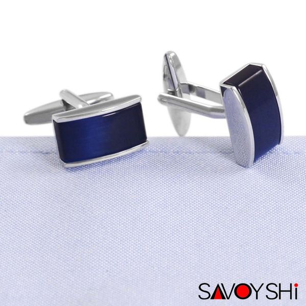 savoyshi low-key luxury blue stone cufflinks for mens shirt brand cuff bottons square cufflinks wedding men jewelry, Silver
savoyshi low-key luxury blue stone cufflinks for mens shirt brand cuff bottons square cufflinks wedding men jewelry, Silver