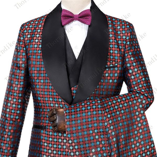 red and blue idot mens wedding suits 2019 italian design custom made smoking tuxedo jacket 3 piece groom terno suits for men, White;black
red and blue idot mens wedding suits 2019 italian design custom made smoking tuxedo jacket 3 piece groom terno suits for men, White;black