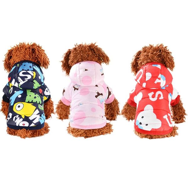 puppy autumn winter thickening 2 legged hoodie warm printed cotton padded hooded jacket dog coat
puppy autumn winter thickening 2 legged hoodie warm printed cotton padded hooded jacket dog coat