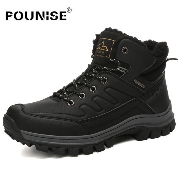 winter men boots with fur 2019 men ankle boots pu leather shoes fashion snow shoes male footwear plus size 39-46, Black
winter men boots with fur 2019 men ankle boots pu leather shoes fashion snow shoes male footwear plus size 39-46, Black
