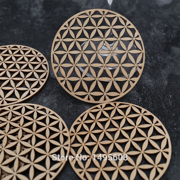 wooden flower of life , wooden beverage , drink holder wood gift, water harmoniser spiritual beermat
wooden flower of life , wooden beverage , drink holder wood gift, water harmoniser spiritual beermat