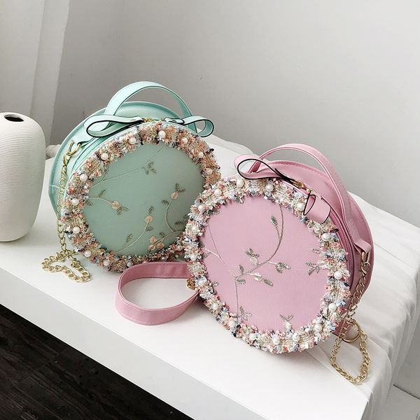 lace mini bag women's cute flower bag embroidered chain shoulder messenger small round
lace mini bag women's cute flower bag embroidered chain shoulder messenger small round