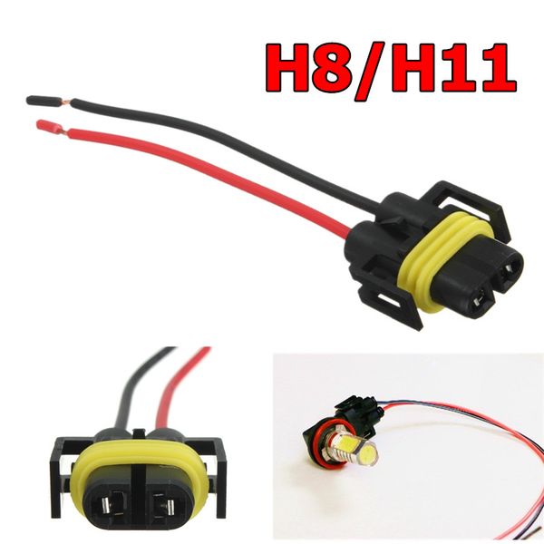 10xh8 h11 female adapter wiring harness socket car auto wire connector cable plug for hid led headlight fog light lamp
10xh8 h11 female adapter wiring harness socket car auto wire connector cable plug for hid led headlight fog light lamp