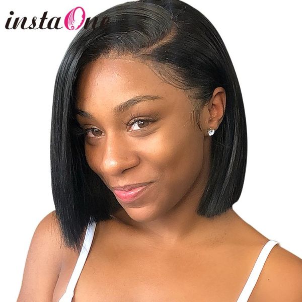 180% 13x4 straight lace front human hair wigs pre plucked with natural hairline brazilian remy short bob wigs ing, Black;brown
180% 13x4 straight lace front human hair wigs pre plucked with natural hairline brazilian remy short bob wigs ing, Black;brown