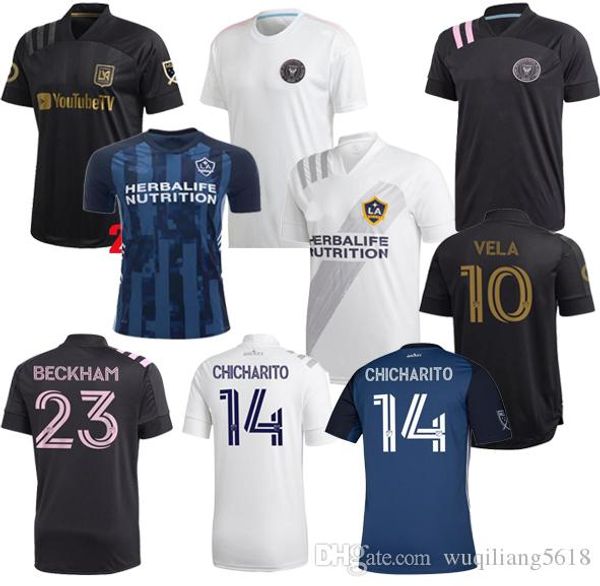 thailand 2020 inter miami beckham 23 black lafc carlos vela 10 soccer jerseys 2021 los angeles fc la galaxy chicharito 14 football shirts, Black;yellow 
thailand 2020 inter miami beckham 23 black lafc carlos vela 10 soccer jerseys 2021 los angeles fc la galaxy chicharito 14 football shirts, Black;yellow