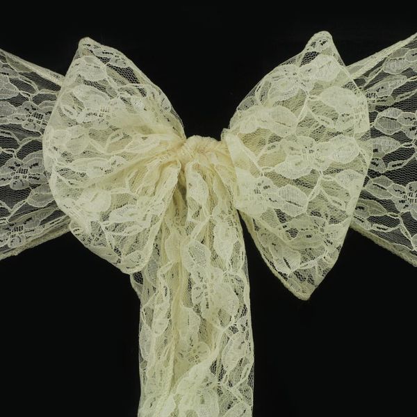 3pcs lace chair sashes chair bows wedding party event xmas banquet decor sheer lace fabric 18cm x 275cm
3pcs lace chair sashes chair bows wedding party event xmas banquet decor sheer lace fabric 18cm x 275cm