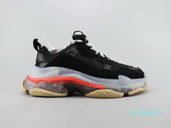 luxury crystal bottom casual shoes triple s track 2.0 designer old dad sneaker combination nitrogen outsole mens tripler sneakers l02, Black
luxury crystal bottom casual shoes triple s track 2.0 designer old dad sneaker combination nitrogen outsole mens tripler sneakers l02, Black