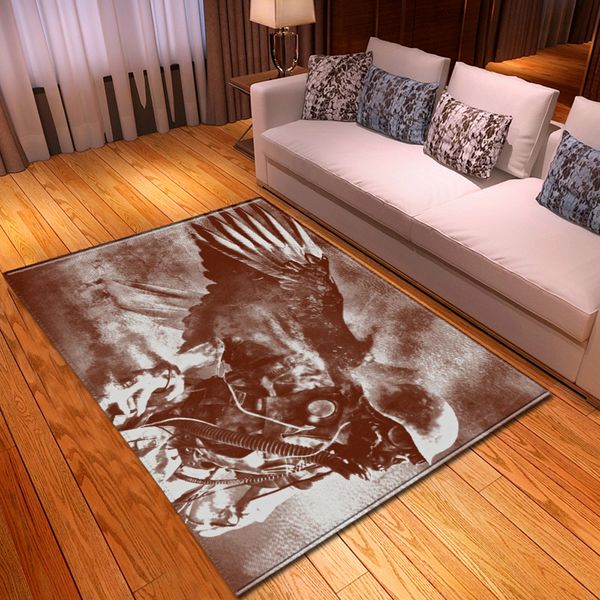 129skull living room carpet bedroom dining room floor mat