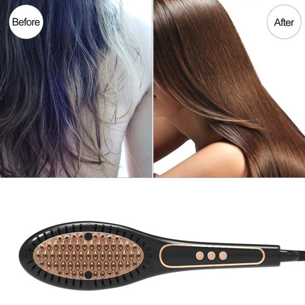 professional 2 in1 steam hair brush, fast hair straightener comb, electric beard straightening brush, hair comb ionic steam styler
professional 2 in1 steam hair brush, fast hair straightener comb, electric beard straightening brush, hair comb ionic steam styler