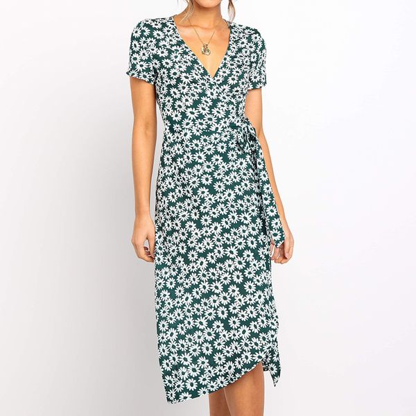 women summer long dress 2020 boho style floral print beach dress short sleeve elegant party dress bodycon sundress vestidos xxl, Black;gray
women summer long dress 2020 boho style floral print beach dress short sleeve elegant party dress bodycon sundress vestidos xxl, Black;gray