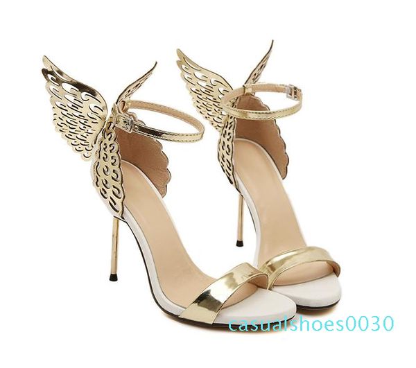 2017 summer sophia vampire diaries fantasy butterfly wing high heel sandals gold silver wedding shoes size 35 to 40 30c, Black
2017 summer sophia vampire diaries fantasy butterfly wing high heel sandals gold silver wedding shoes size 35 to 40 30c, Black