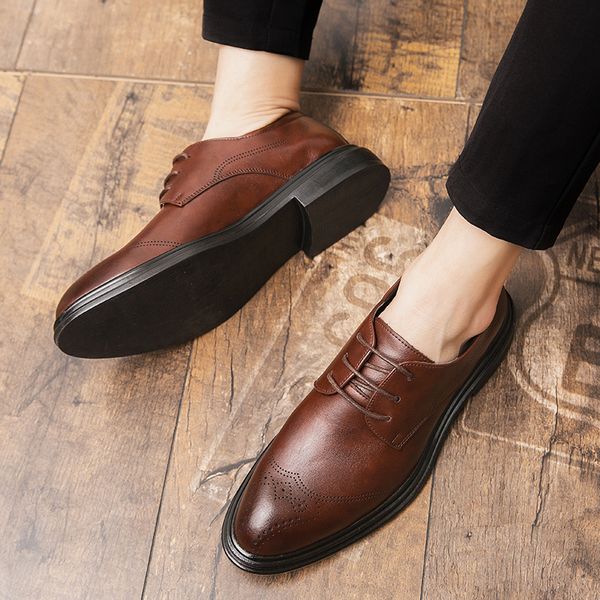 brand men simple lightweight oxford men classic shoes male business dress formal shoes black brown size 38-45 drop shipping %
brand men simple lightweight oxford men classic shoes male business dress formal shoes black brown size 38-45 drop shipping %