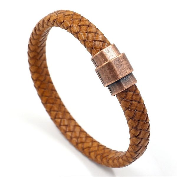 vintage jewelry genuine leather bracelet rope for men braided cuff bangles wrist band red copper magnetic clasp bracelet, White
vintage jewelry genuine leather bracelet rope for men braided cuff bangles wrist band red copper magnetic clasp bracelet, White
