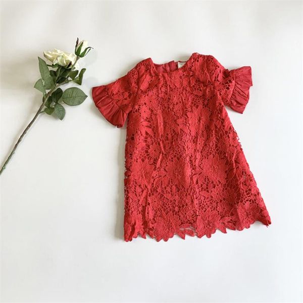 red lace dress for girls clothes summer short sleeve infant kids party wedding costumes toddler girls dress children clothing, Red;yellow
red lace dress for girls clothes summer short sleeve infant kids party wedding costumes toddler girls dress children clothing, Red;yellow