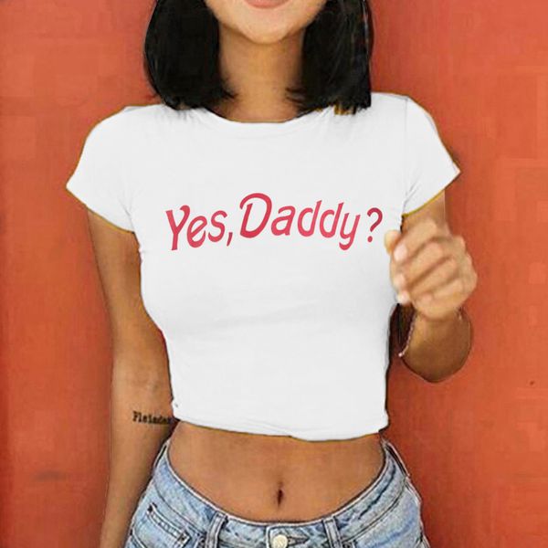feitong white shirt for women ladies casual yes daddy letter printed 2019 summer crop short sleeve crop
feitong white shirt for women ladies casual yes daddy letter printed 2019 summer crop short sleeve crop