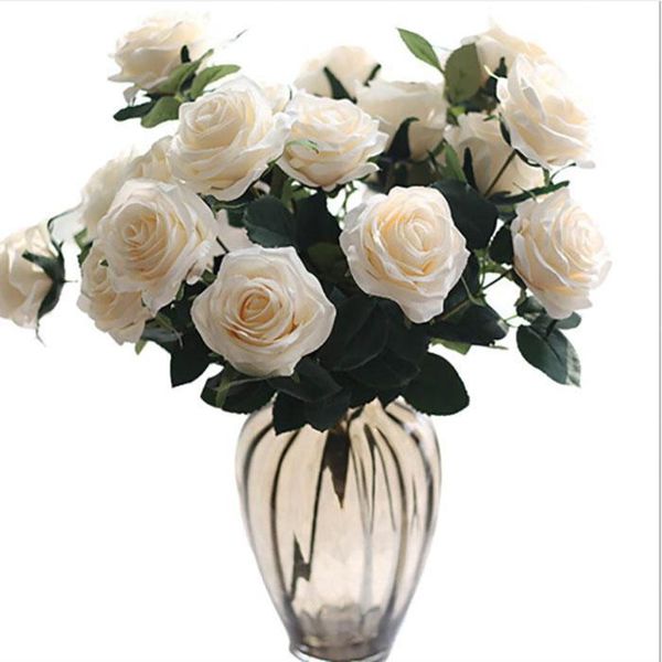 artificial flower silk rose bouquet simulation flower home wedding party decoration real touch almost exactly moisturizing feel
artificial flower silk rose bouquet simulation flower home wedding party decoration real touch almost exactly moisturizing feel