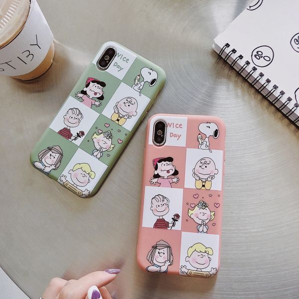 cartoon snoopy charlie phone case cute for iphone xs max xr 6 7 8 x plus all inclusive tpu soft cell phone cases
cartoon snoopy charlie phone case cute for iphone xs max xr 6 7 8 x plus all inclusive tpu soft cell phone cases